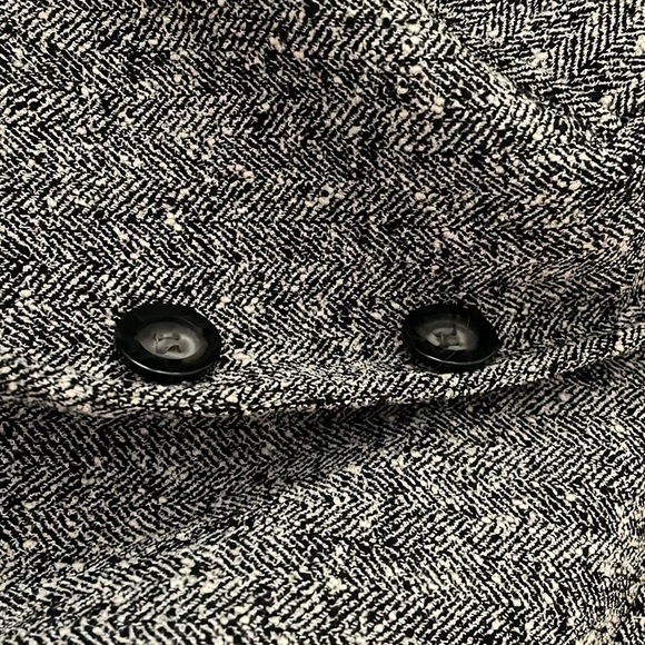 Marbled double breasted coat - Picture 5 of 5